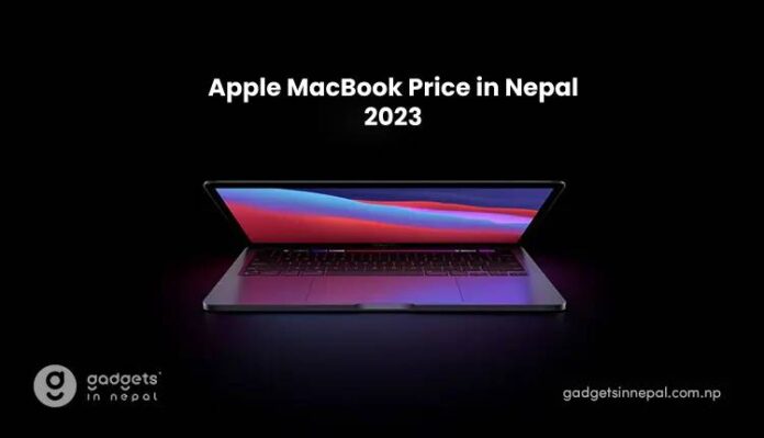 apple macbook price in Nepal 2023